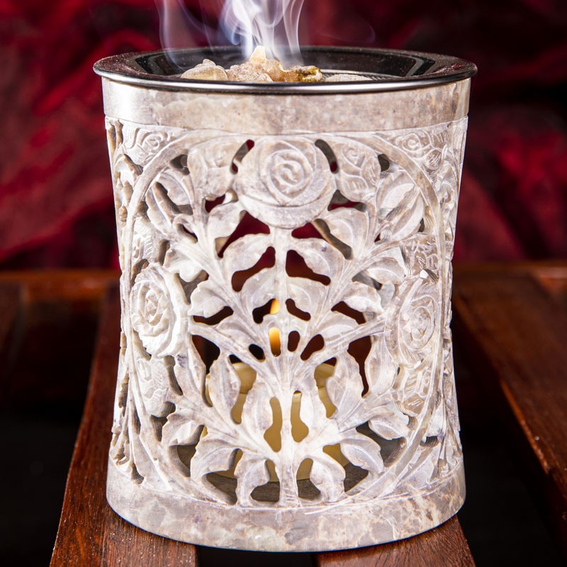 Siebgefäss Tripuri aus Speckstein