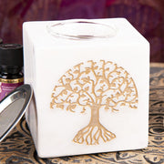 Duftlampe & Siebgefäss Baum des Lebens mit Sieb und Schale