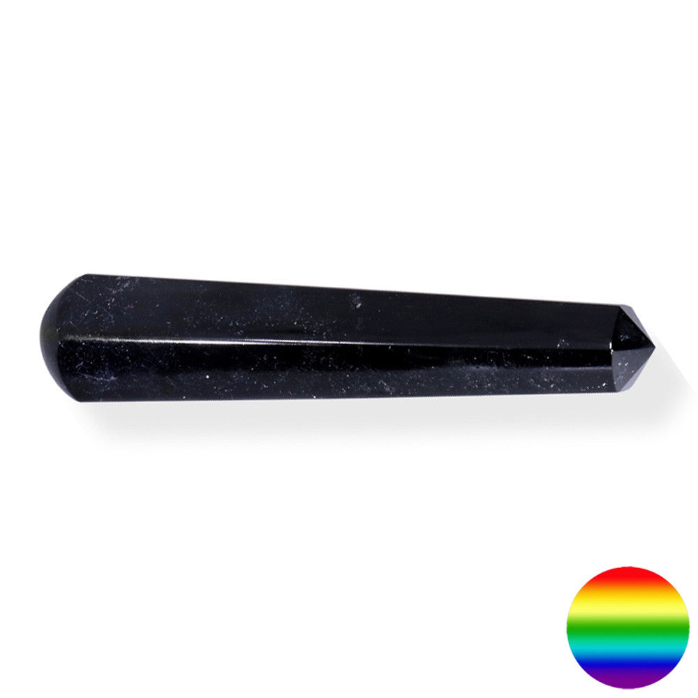 Massagestab - Schwarzer Turmalin Schörl