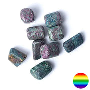 Trommelsteine - Rubin in Fuchsit 15-35mm | 300 Gramm