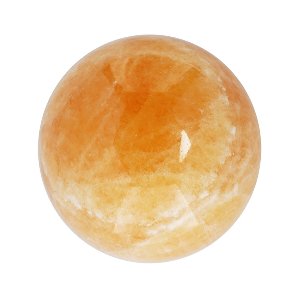 Edelstein-Kugel Orangen Calcit 5cm