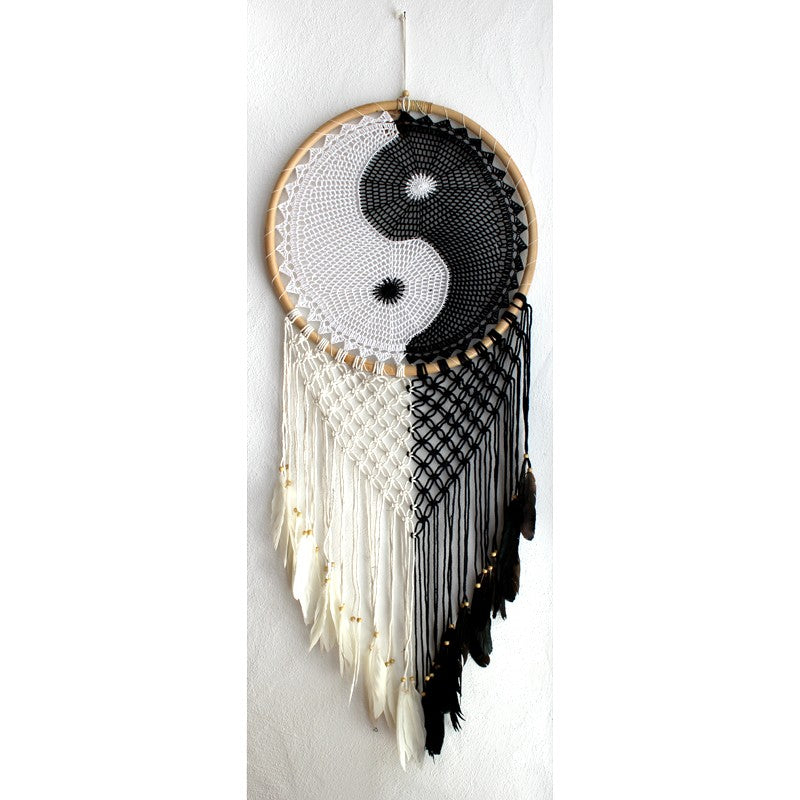 Traumfänger Yin Yang balinesisch gross