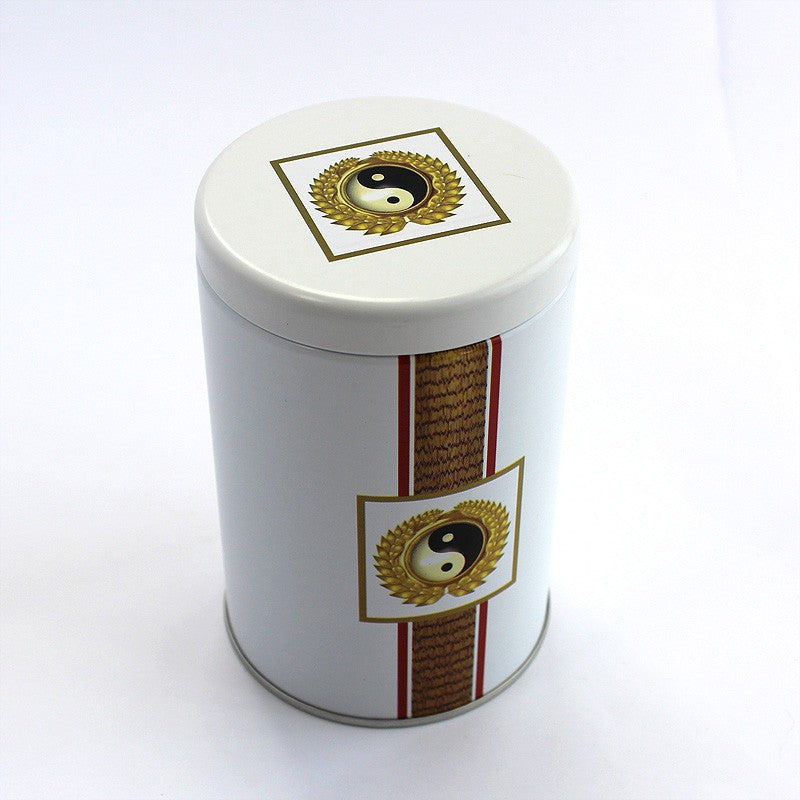 Weissblechdose Yin Yang mit Sonne