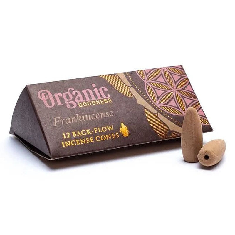 Organic - Natürliche Rückfluss Räucherkegel - Weihrauch