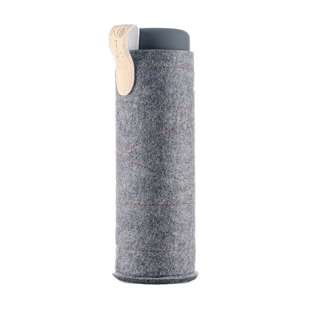 Filz-Sleeves dunkelgrau für VitaJuwel inu & ViA Flaschen