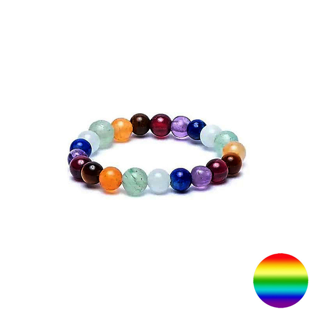 Edelstein Fingerring elastisch - Chakra