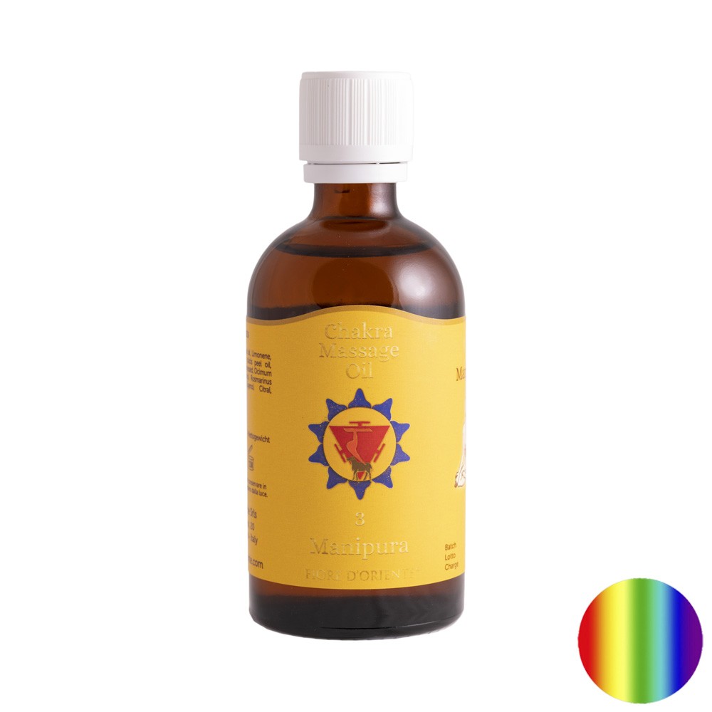 Chakra Massage Öl Fiore d'Oriente - Solarplexus-Chakra Manipura