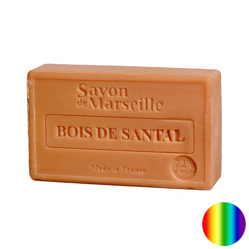 Natürliche Marseille Seife Sandelholz| pH-neutral gibt üppigen Schaum