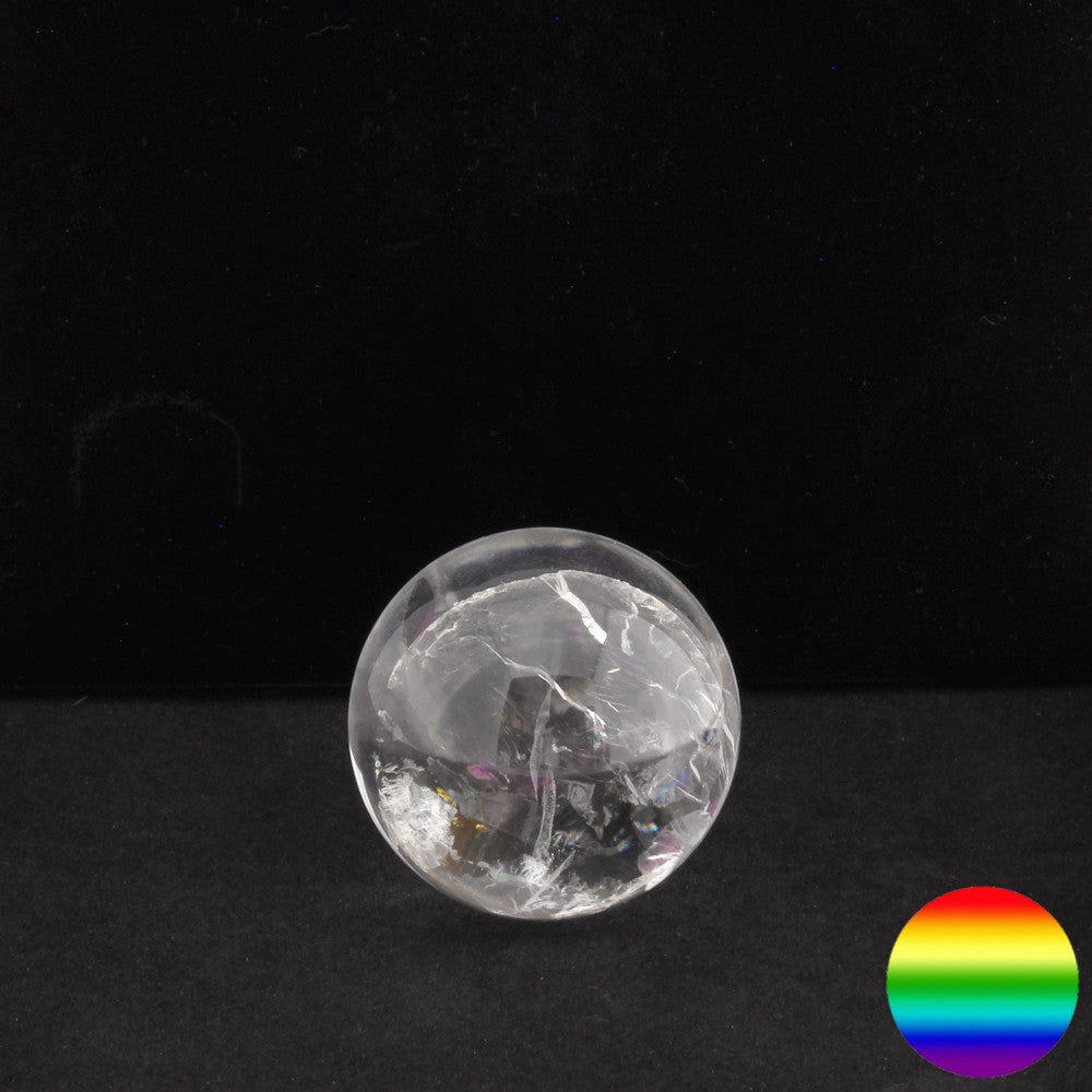 Edelstein-Kugel - Bergkristall 50mm