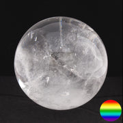 Edelstein-Kugel - Bergkristall 105mm