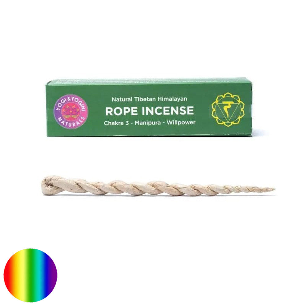 Räucherschnüre 3. Chakra - Willenskraft | 100 % naturreine Zutaten
