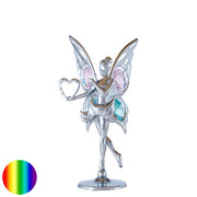 Elfe mit Herz und Swarovski Kristallen