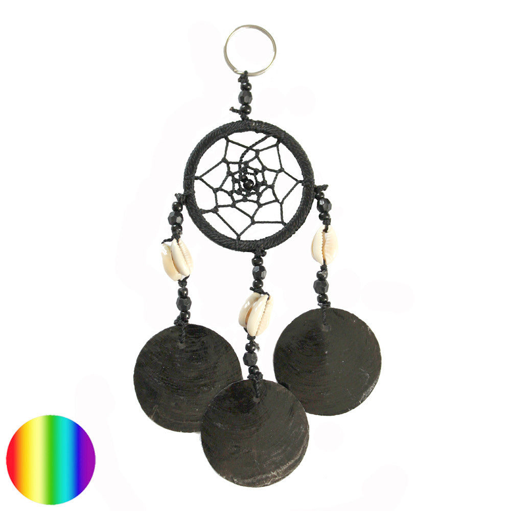 Traumfänger Schlüsselanhänger Muschel