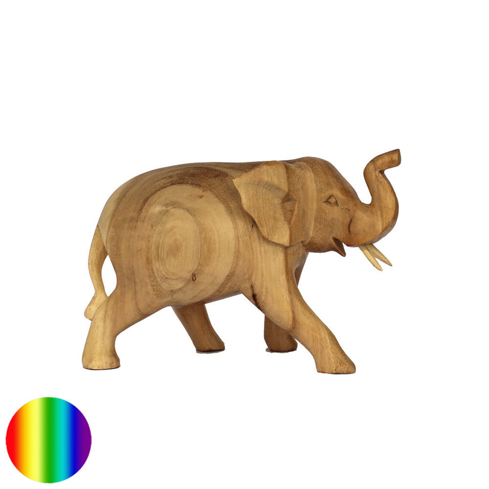 Elefanten Figur 12,5cm Soar-Holz | mit Originalfoto