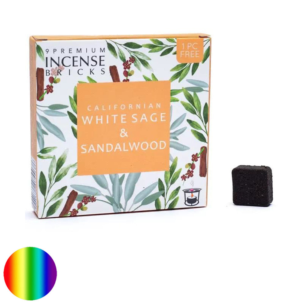 Aromafume Weihrauchblöcke - Weisser Salbei & Sandelholz | Räucherblock