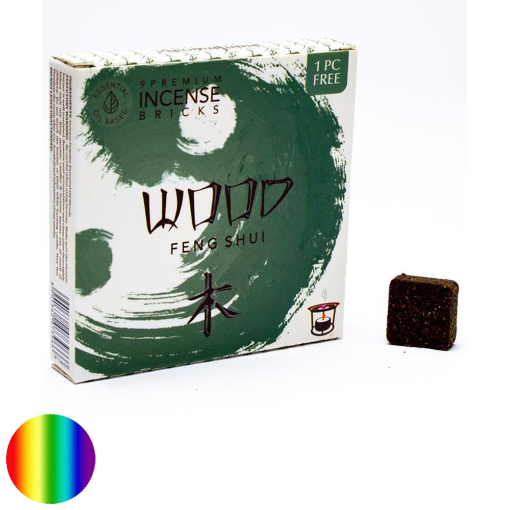 Aromafume Weihrauchblöcke - Feng Shui - Holz | Räucherblöcke