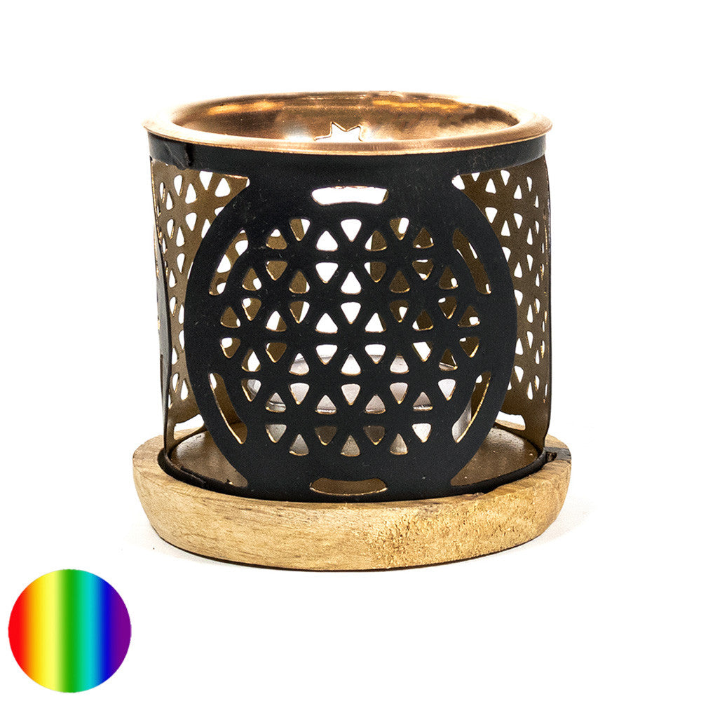 Aromafume Diffuser für Weihrauchbrenner - Blume des Lebens