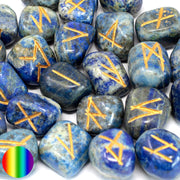 LapisLazuli - Runen | im Samtbeutel mit Beschreibung