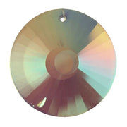 Regenbogen-Kristall - Kreis irisierend 45mm | facettiert geschliffen