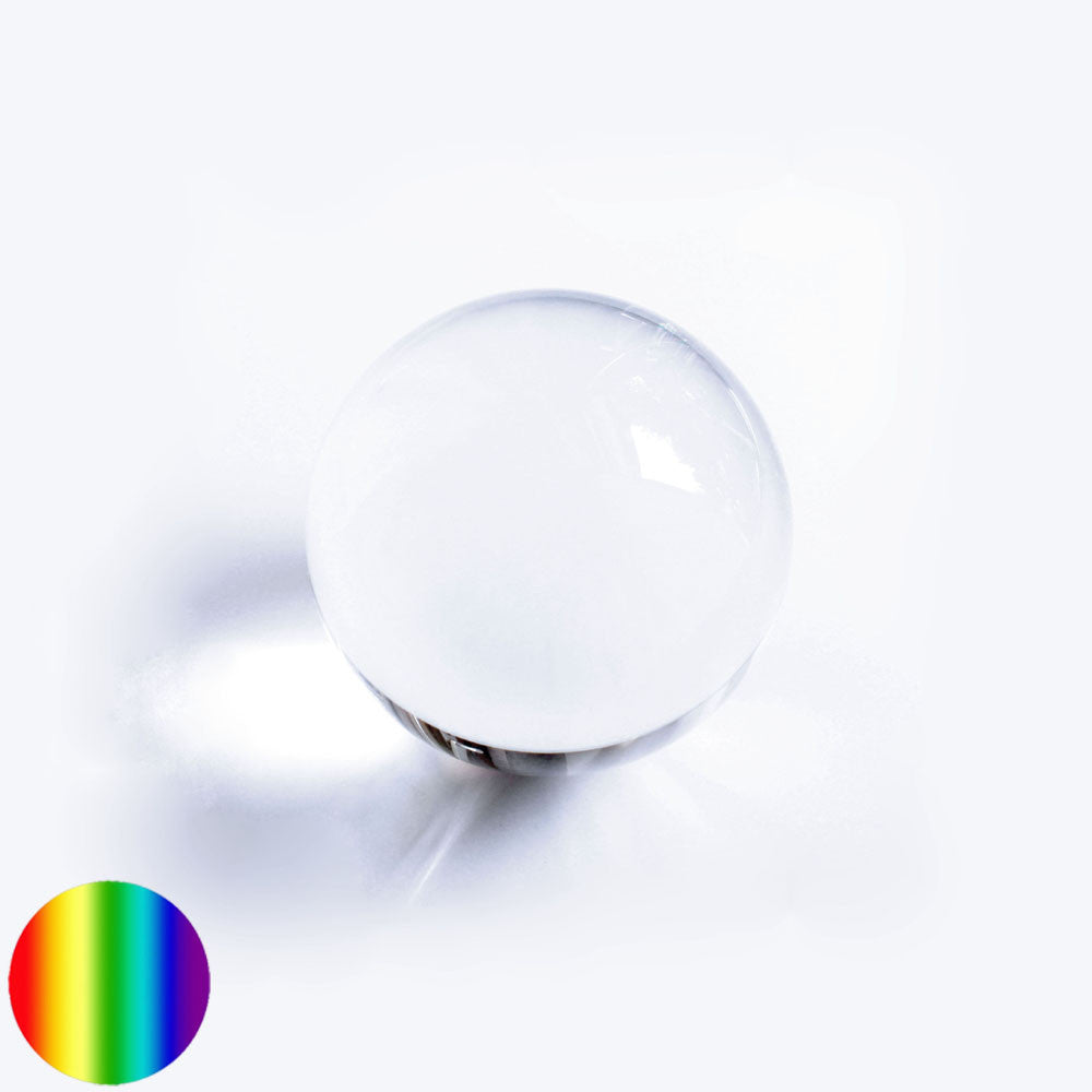 Kristallkugel aus Glas klar - 70mm | optisch rein und schlierenfrei
