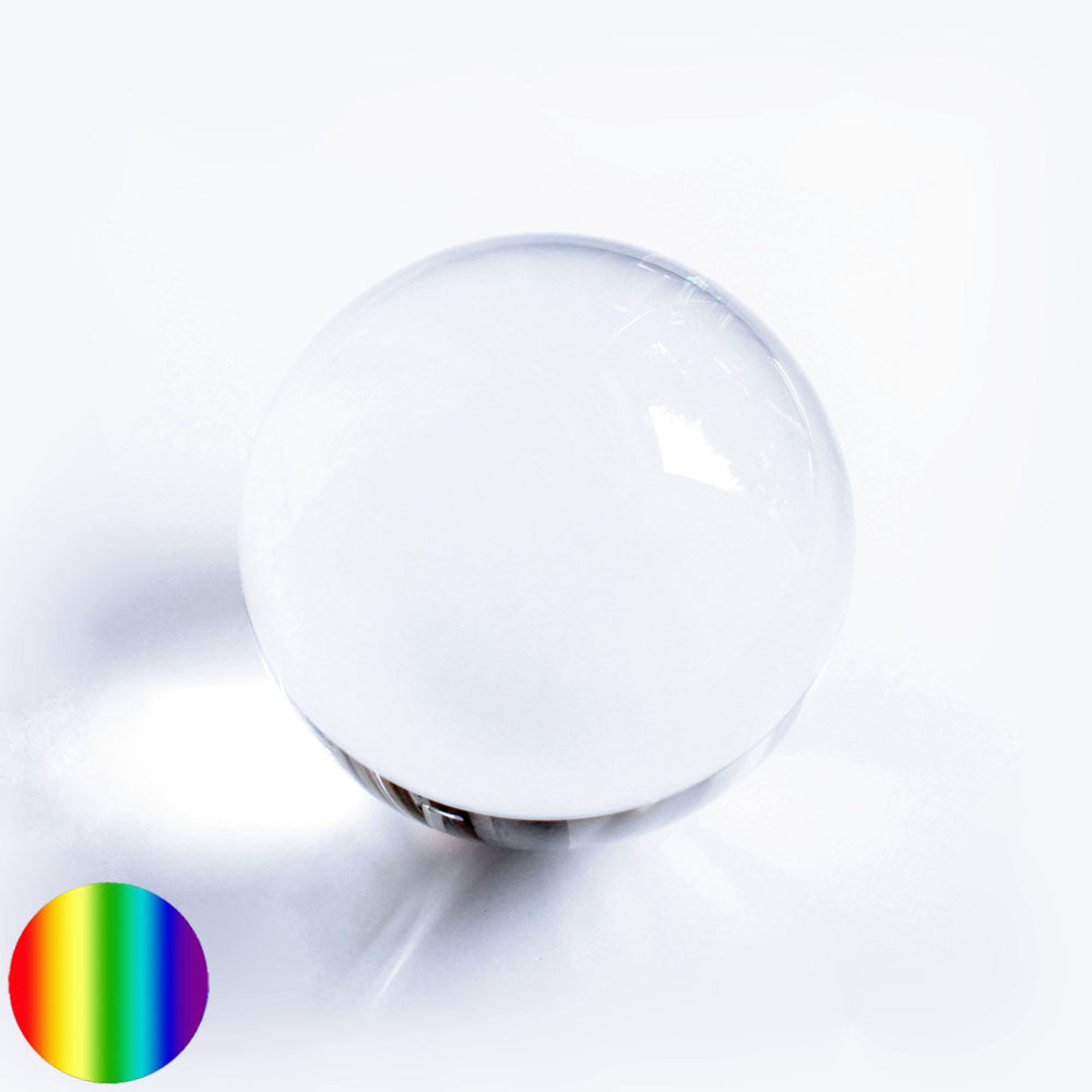 Kristallkugel aus Glas klar - 100mm | optisch rein und schlierenfrei