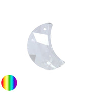 Regenbogen-Kristall - Mond 30mm | facettiert geschliffen