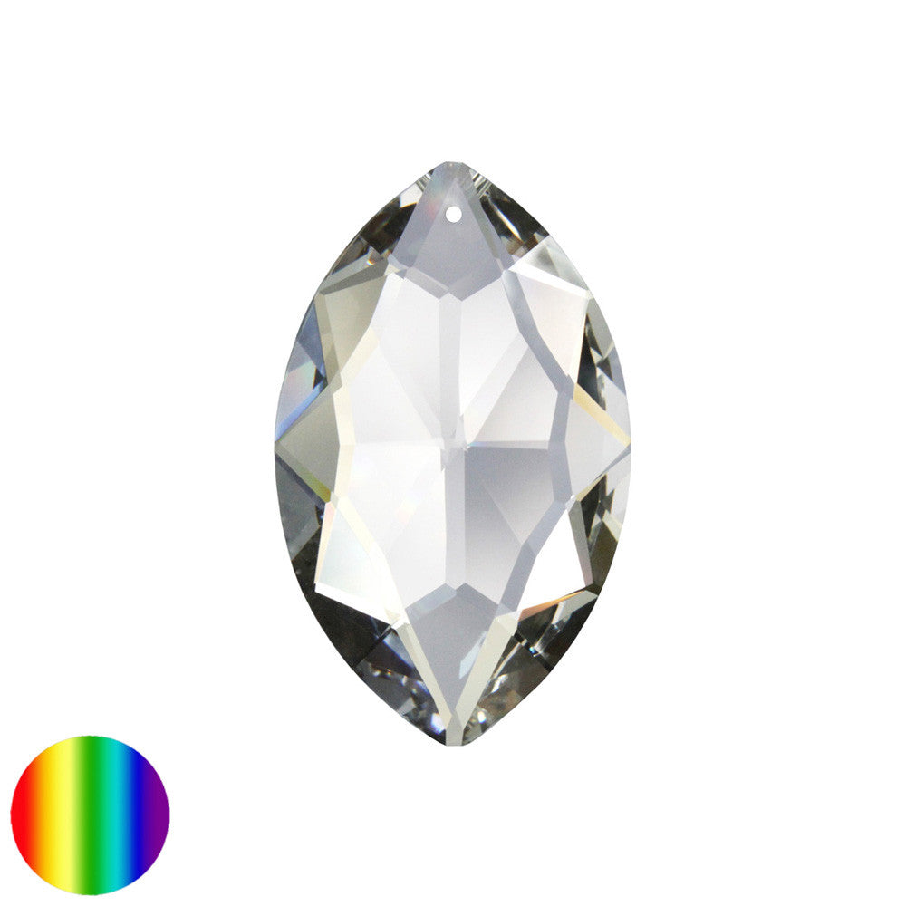 Regenbogen-Kristall - Drachenauge 38mm | facettiert geschliffen