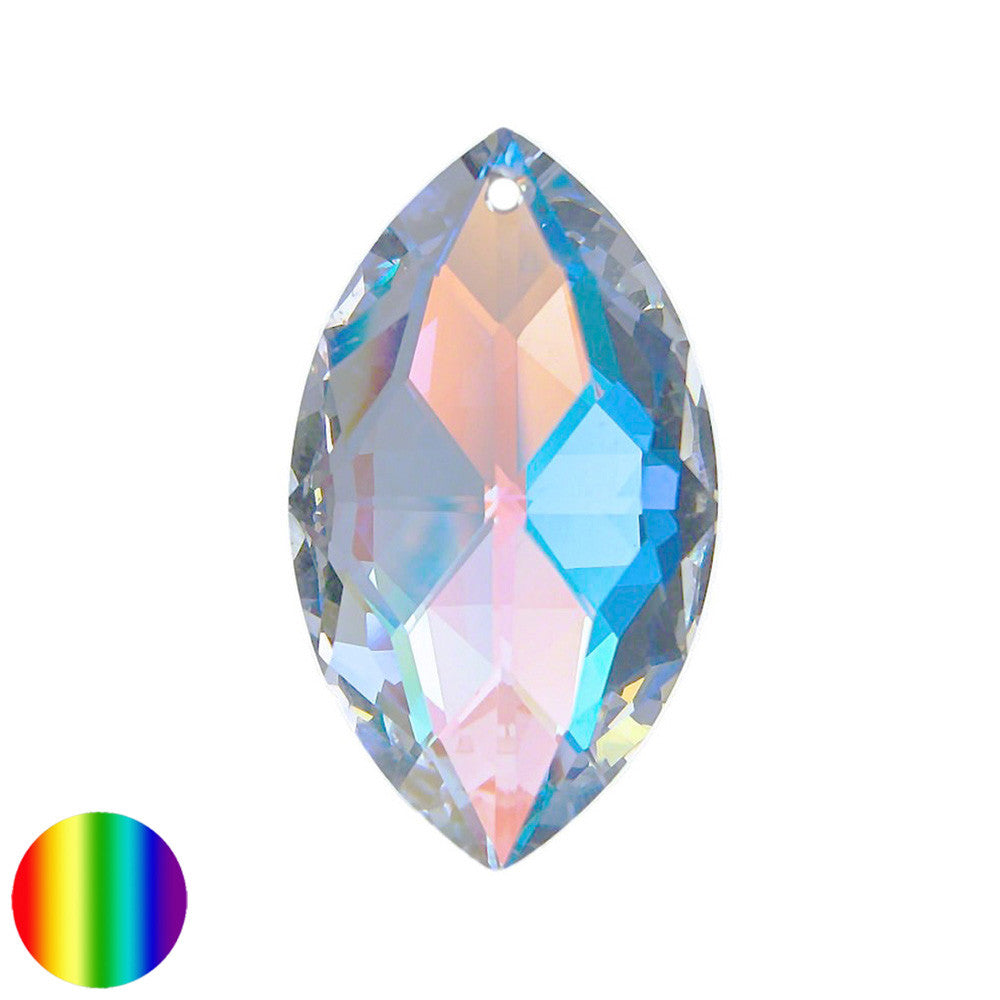 Regenbogen-Kristall - Drachenauge irisierend 38mm | facettiert