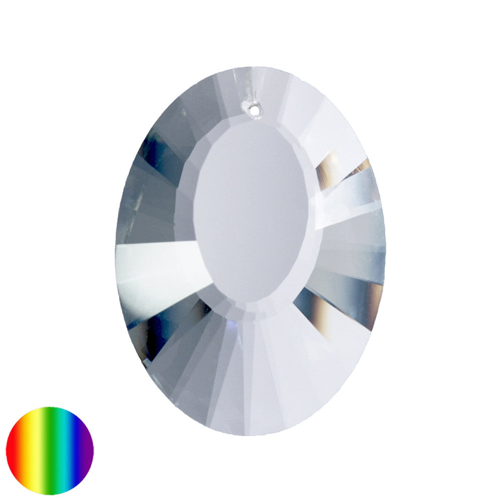 Regenbogen-Kristall - Panorama 50mm | facettiert geschliffen