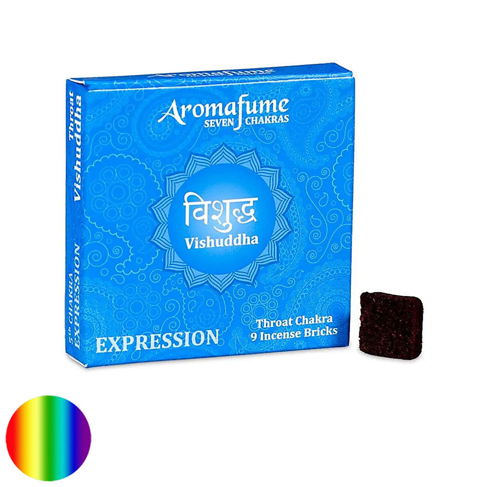 Aromafume Weihrauchblöcke - 5. Kehlchakra  | Räucherblöcke