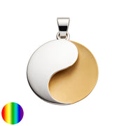 Collection inner Light - Symbolschmuck Anhänger – Ying Yang vergoldet
