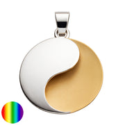 Collection inner Light - Symbolschmuck Anhänger – Ying Yang vergoldet