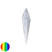Regenbogen-Kristall - Spitzkegel 76mm | facettiert geschliffen