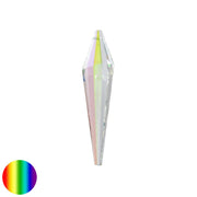 Regenbogen-Kristall - Spitzkegel irisierend 76mm | facettiert