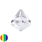Regenbogen-Kristall - Kegel Diamantschliff 30mm | facettiert