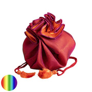 Lederbeutel mit Mandala