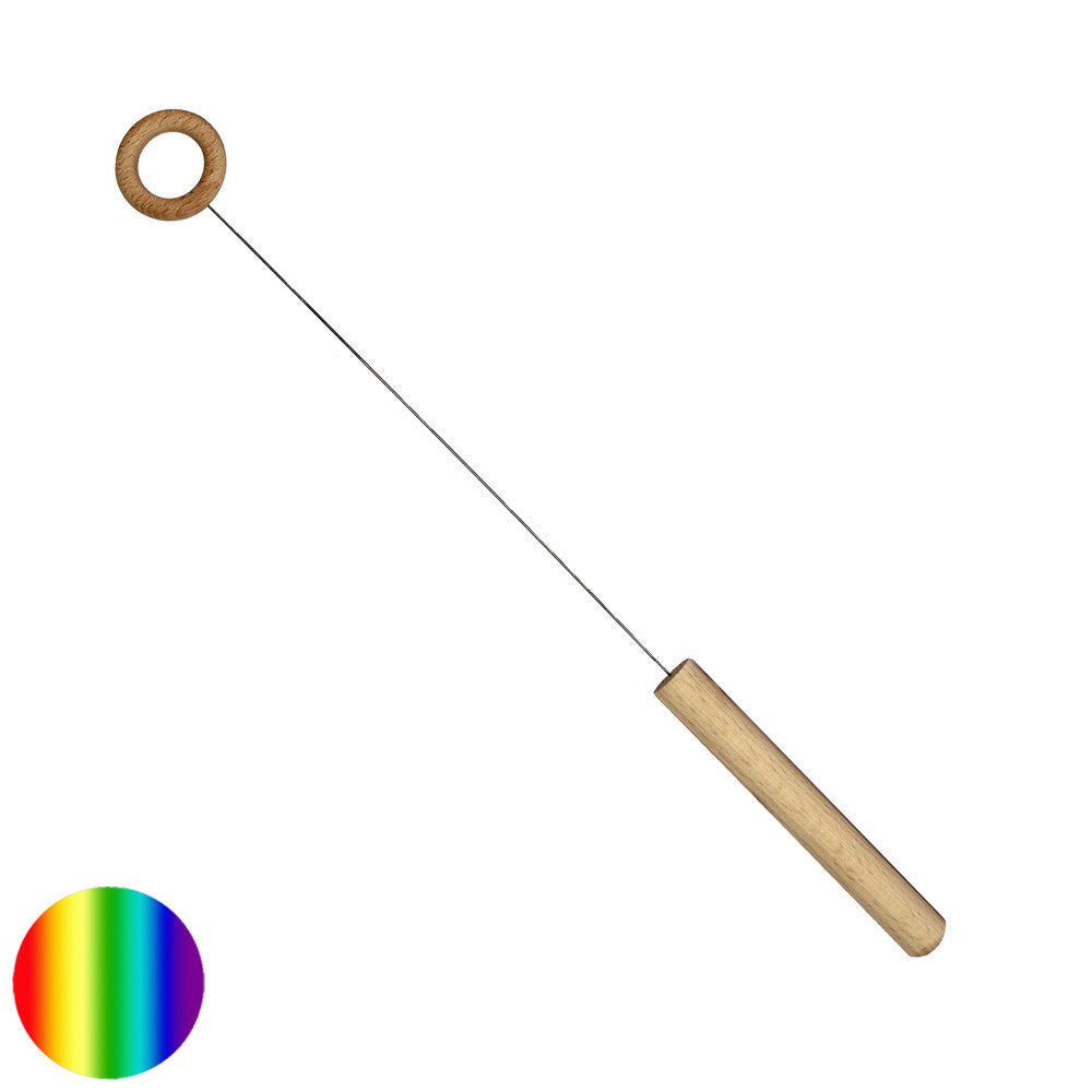 Buchenholz Tensor mit Holzring | mit sensibler Antenne
