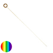 Vergoldete Ersatzantenne - Ökotensor | mit vergoldetem Metallring