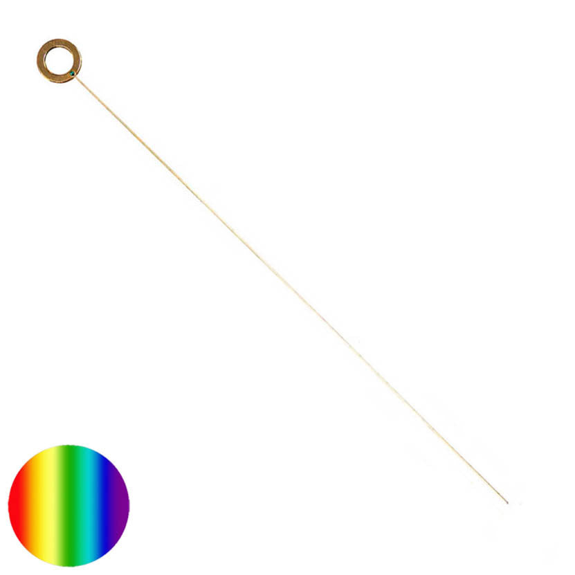 Vergoldete Ersatzantenne - Ökotensor | mit vergoldetem Metallring