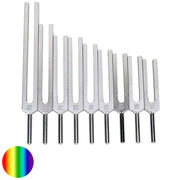 Stimmgabeln 9er Set - Sacred Solfeggio | gestimmt auf 32 Hz, 64 Hz, 128 Hz