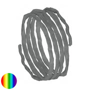 Seidenband 100 cm mittelgrau | Habotai-Seide