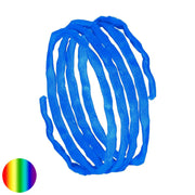 Seidenband 100 cm blau | Habotai-Seide