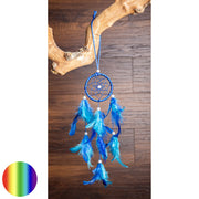 Traumfänger - blue Dream | blaue Federn