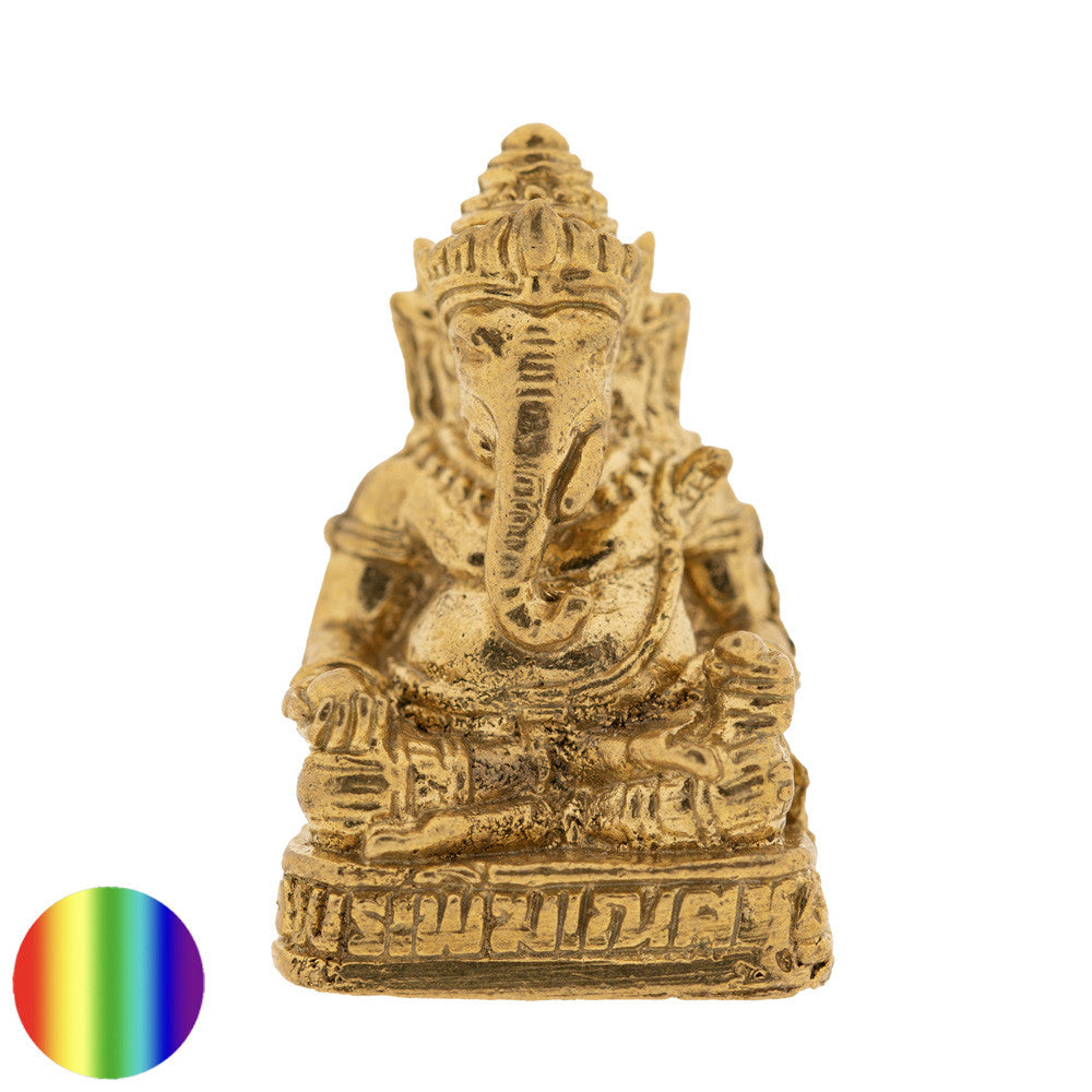 Mini Ganesha -  Messing | kleiner Wegbegleiter