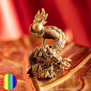 Mini Drachen - tanzend Messing | Wächter zwischen den Dimensionen