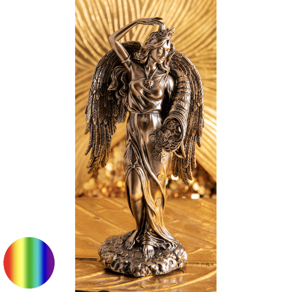 Statue Fortuna - Kunstharz 21cm | Glück- und Schutzgöttin