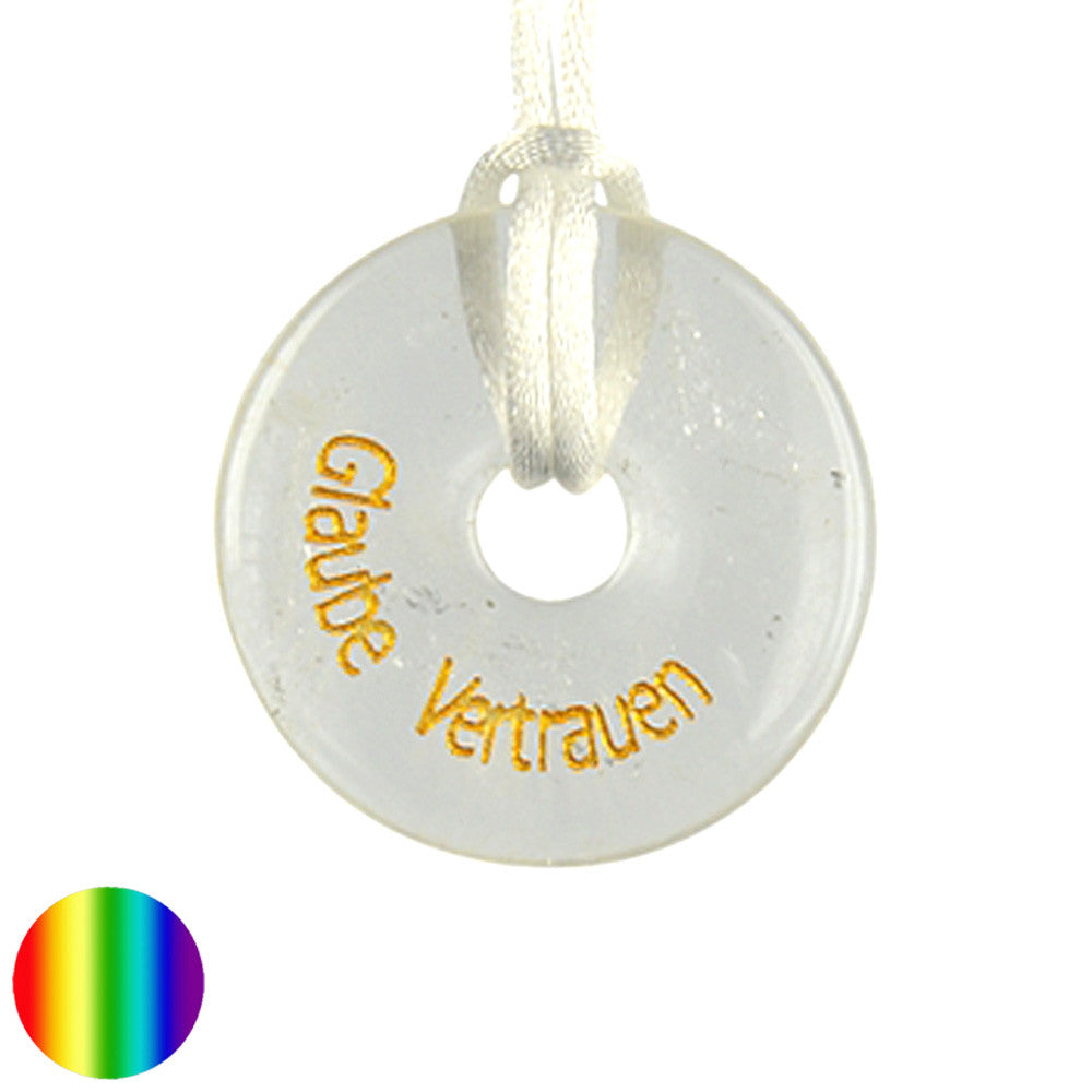 Glaube&Vertrauen Bergkristall Donut