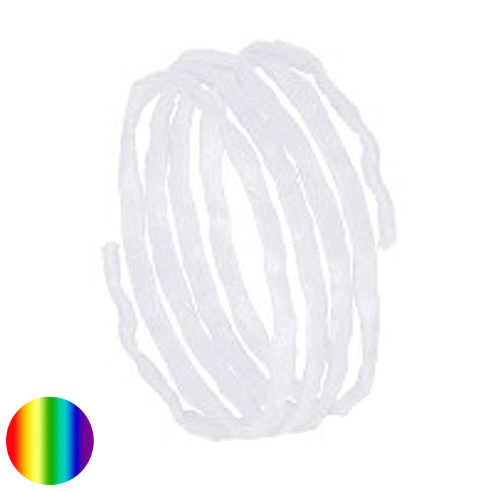 Seidenband 100 cm weiss | Habotai-Seide