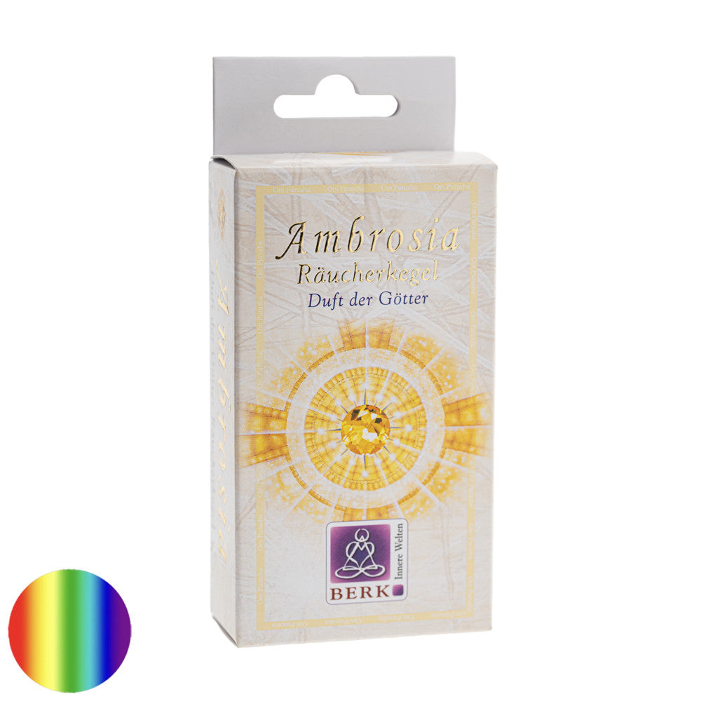 Räucherpyramide Holy Smokes - Ambrosia | mit Keramikhalter