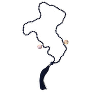 Mala Buddha-Om schwarz